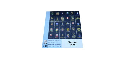 Alderney 2023 Davo Luxury Hingeless Supplement